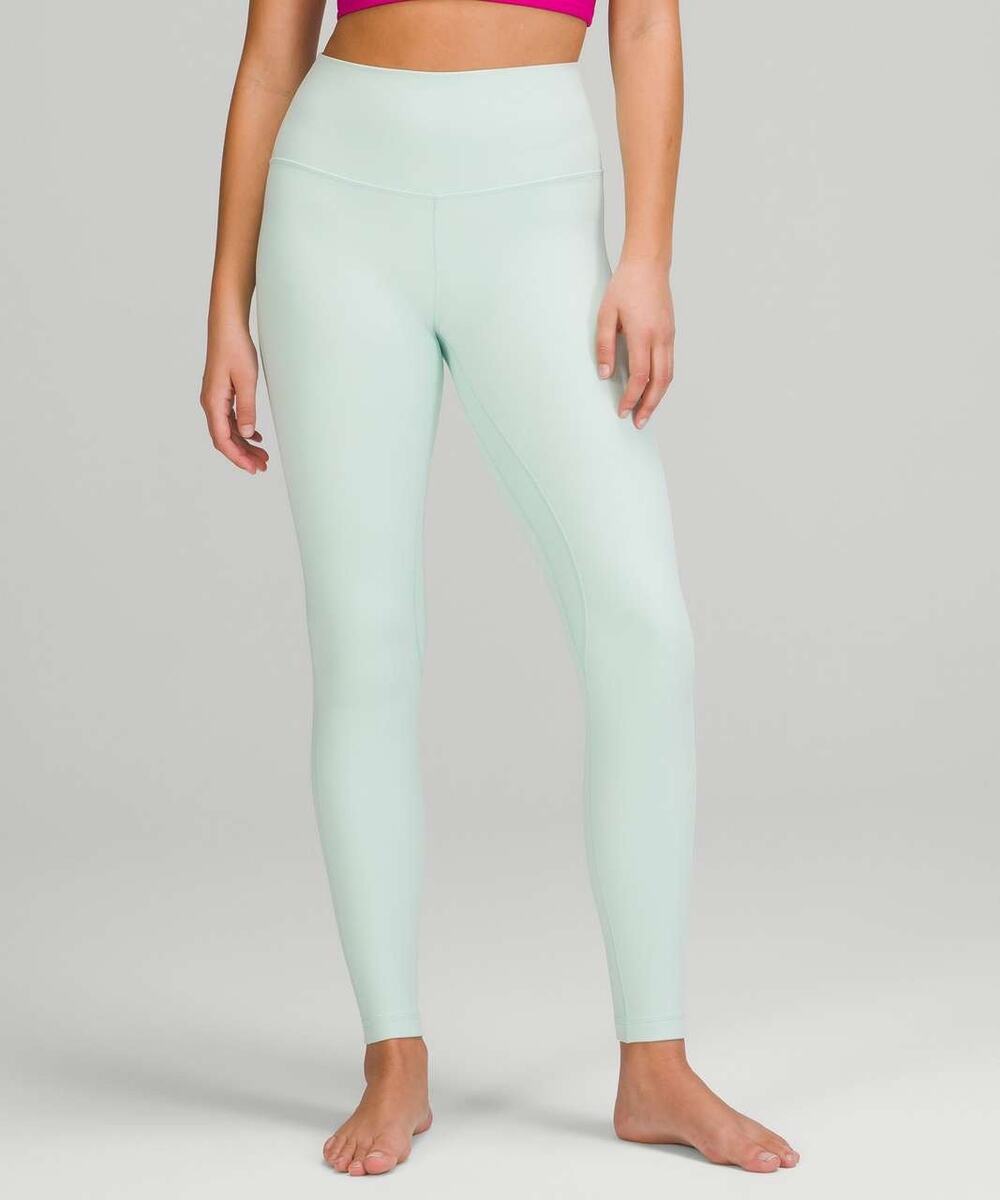 Lululemon Align High-Rise Pant 28" Delicate Mint - Size: 10